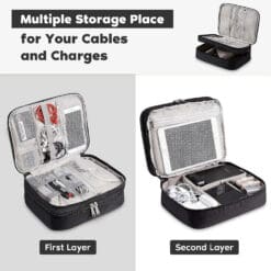 Electronics Organizer for Gadgets & Cables