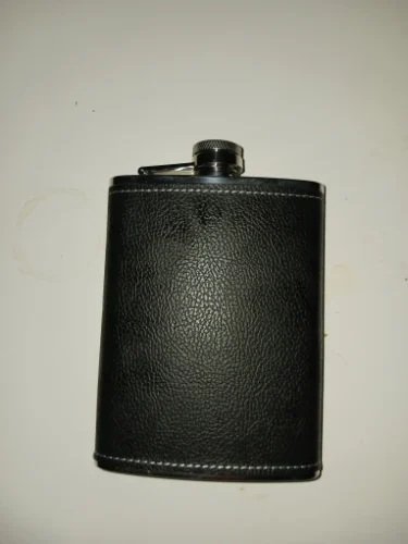 Timeless Leather Hip Flask photo review